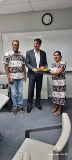 NIA Lautoka Branch welcomes Mr Narendra Singh