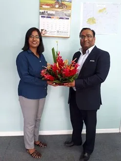 NIA Nadi Branch welcomes Ms Bhoomika Shrivastav