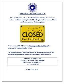 Notice to customers announcement